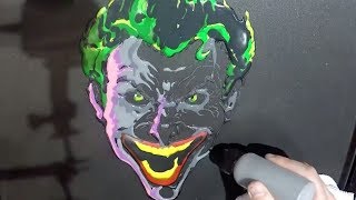 Incredible Supervillian Pancake Art