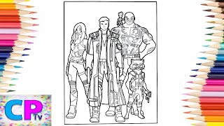 The Guardians of the Galaxy Coloring Pages/Marin Hoxha & Caravn - Eternal [NCS Release]