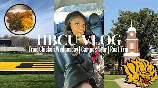 HBCU VLOG: Road Trip, Campus Tour, Fried Chicken Wednesday + More | UAPB