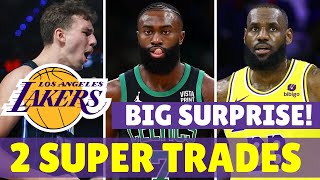 BIG SURPRISE! 2 TRADES FOR THE LAKERS! TODAY’S LAKERS NEWS