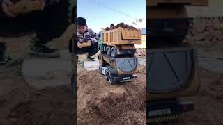 RC Dump Truck Loading - RC Remote Control Toys Car 2021