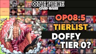 DOFFY TIER 0? OP08.5 TIER LIST w/Antonino Borzi & Gianluca Grillo👑🦈