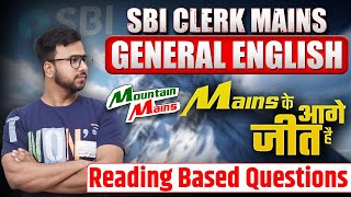 SBI Clerk Mains English 2024 | How to Solve Inference-Based Questions in Mains RC | Varun Chitra Sir