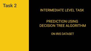 Prediction using Decision Tree Algorithm | LGMVIP- Data Science