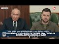 🚨 zelenski acusó a putin de querer prolongar la guerra