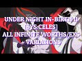 Under Night In-Birth II [SYS:Celes] | All Supers (Infinite Worths/EXS) + Line Variations Translated