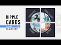 Ripple Card Hover Effects on Mousemove | CSS & Javascript