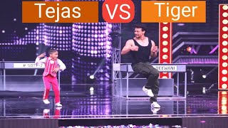 tiger shraf vs tejas । tejas challenge to tiger  sharaf ।। amazing dance performance
