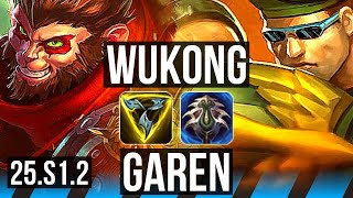 WUKONG vs GAREN (MID) | NA Challenger | 25.S1.2