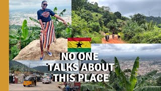 LETS GO HIKING ON SACRED LAND IN GHANA | EXPLORE KOFORIDUA | LIVING IN GHANA