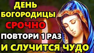 Самая Сильная Молитва Пресвятой Богородице о помощи в праздник! Православие