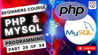 🔴 Delete Button • PHP Programming & MySQL Database Management • Website Development • (Pt. 29)