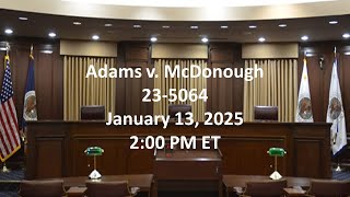 Adams v. McDonough 23-5064