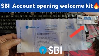 SBI  Account opening welcome kit🔥 ।।  SBI new account open KIT #SBI #SBI_WELCOME_KIT #SBI_BANK