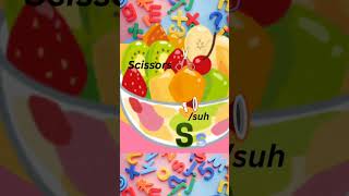 Letter S Vocabulary for kids | English Words Starting with  S| Learn Alphabet | Fun Phonics #abc