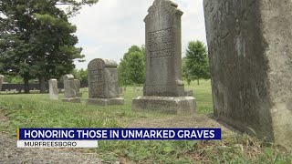 Murfreesboro honoring those in unmarked graves