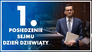 1. posiedzenie Sejmu - dzień dziewiąty,  11 grudnia 2023 r.