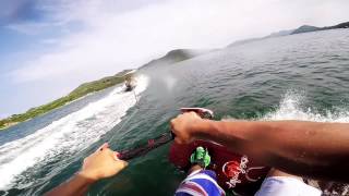 Wakeboarding in Summer HK 2015