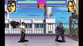 ※「 前田太尊 VS  島袋大」 : SFC『ろくでなしBLUES  対決！東京四天王』※プレイ動画【ゲーム】【スーパーファミコン】ろくでなしブルース rokudenashi blues