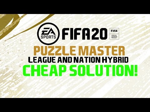 FIFA 20 – League and Nation Hybrid – PUZZLE MASTER Squad Building Challenge – NEEDS LOYALTY! – CHEAP