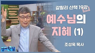 조성욱 목사 갈릴리 산책 19강 예수님의 지혜(1)