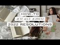 How-To ACTUALLY Achieve Your 2022 Resolutions | guided goal-setting video