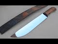 Making  kitchen knives - classic knife