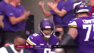 Kirk Cousins 7-yard Touchdown Run | Vikings vs Cardinals, Week 6