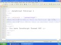 JavaScript Tutorial 1 - Getting Started - Hello World