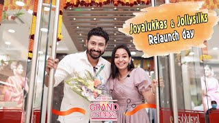 Joyalukkas and Jollysilks Kollam Shop Relaunch Day, Shoppe Tour , Easter and Vishu Shopping