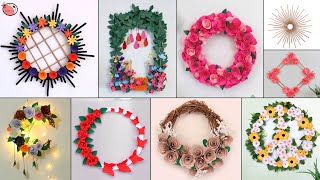 Creative!!! DIY Paper Wall Decor || Flower Room Decor