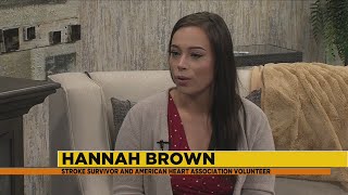 Stroke awareness with 21-year-old stroke survivor
