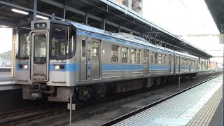 【予讃線】JR四国　普通列車7000系電車　坂出駅発車