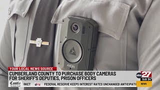 Cumberland County to buy body cameras for sheriff's deputies, prison officers