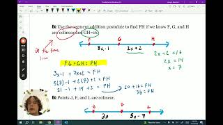 Segment Addition & Angle Addition Postulates