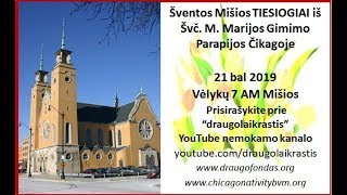 21-Apr-2019 7AM-Easter Mass at Nativity BVM in Lithuanian LIVE