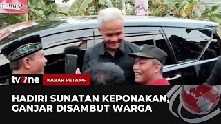 Hadiri Acara di Kediaman Kerabat, Ganjar Disambut Warga | Kabar Petang tvOne