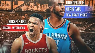 Rockets, Thunder agree to swap Point Guards Russell Westbrook, Chris Paul in blockbuster deal
