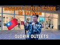 BIGGEST OUTLET STORE IN TAIPEI + Taiwan High Speed Rail (HSR)