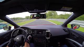 8.13 BTG Leon Cupra 280 - First Lap - Nurburgring Nordschleife - 24 08 2017