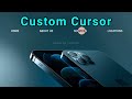 Cursor Animation | Custom Cursor Animation Hover Effect on Anchor links using HTML CSS Javascript