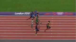 Yohan Blake Wins Olympic 2012 200m Rd 1! (Filmed in HD, Live in the Stadium)