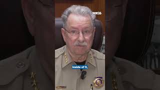Kern County Sheriff says it was his deputy that ran over suspected killer in Porterville