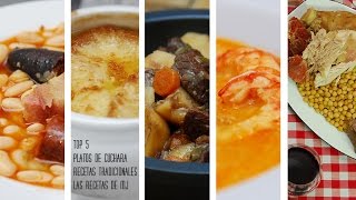 TOP 5 PLATOS DE CUCHARA | Mis mejores recetas tradicionales de invierno