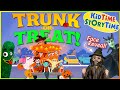 TRUNK OR TREAT! | Halloween read aloud for kids | Offscreen Technical Genius Face Reveal!