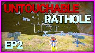 Upgrading My UNTOUCHABLE RATHOLE Day 2 SOLO | Rifles Duo Ark PVP