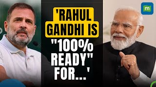 Rahul Gandhi Says He Is Ready for Public Debate with PM Modi | Lok Sabha Elections 2024