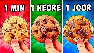 1 minute vs 1 heure vs 1 jour Biscuits par VANZAI