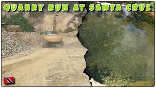 QUARRY RUN WITH TRUCK | DISCOVERING A POND | MEETING 2 YOUTUBERS YOUTHS