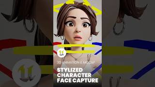 Industry-Leading Face Capture for Stylized 3D Characters — FREE with MetaHuman Animator #3d #ue5